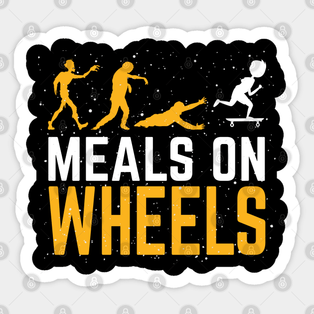 Meals on Wheels Sticker by VANARTEE